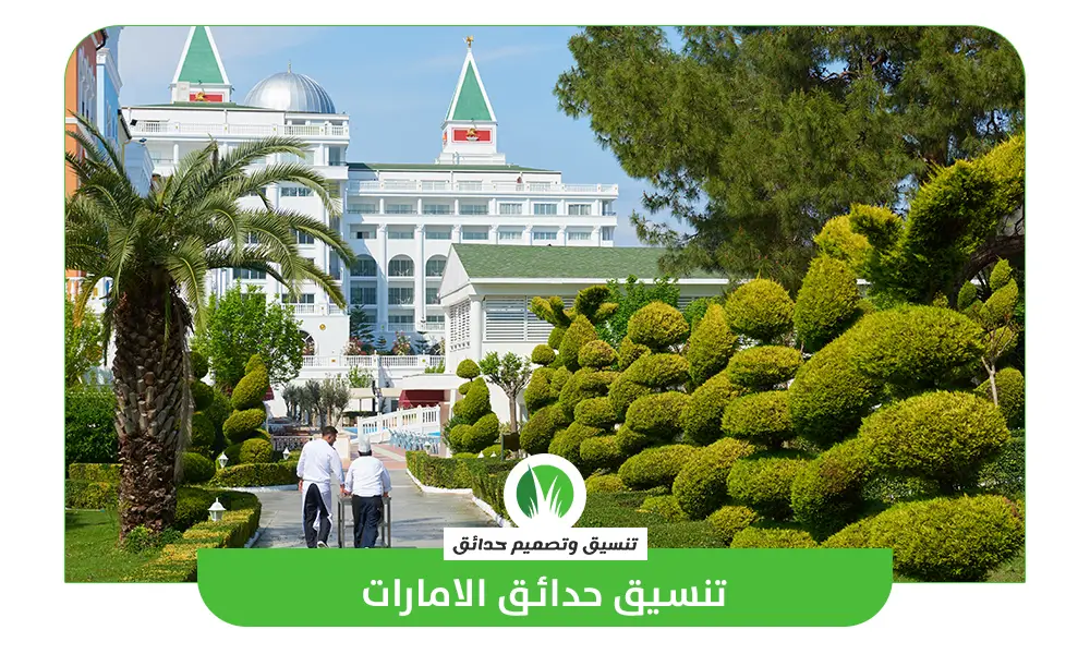 تنسيق حدائق الامارات