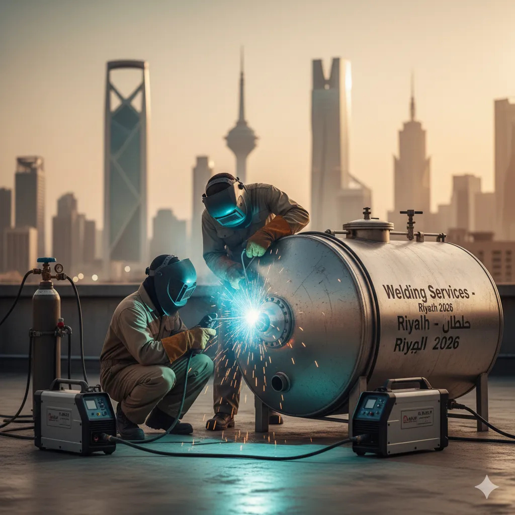 لحام خزانات المياه بالرياض